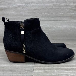 NEW! Dr. Scholl’s Brianna Vegan Suede Ankle Booties Size 6.5